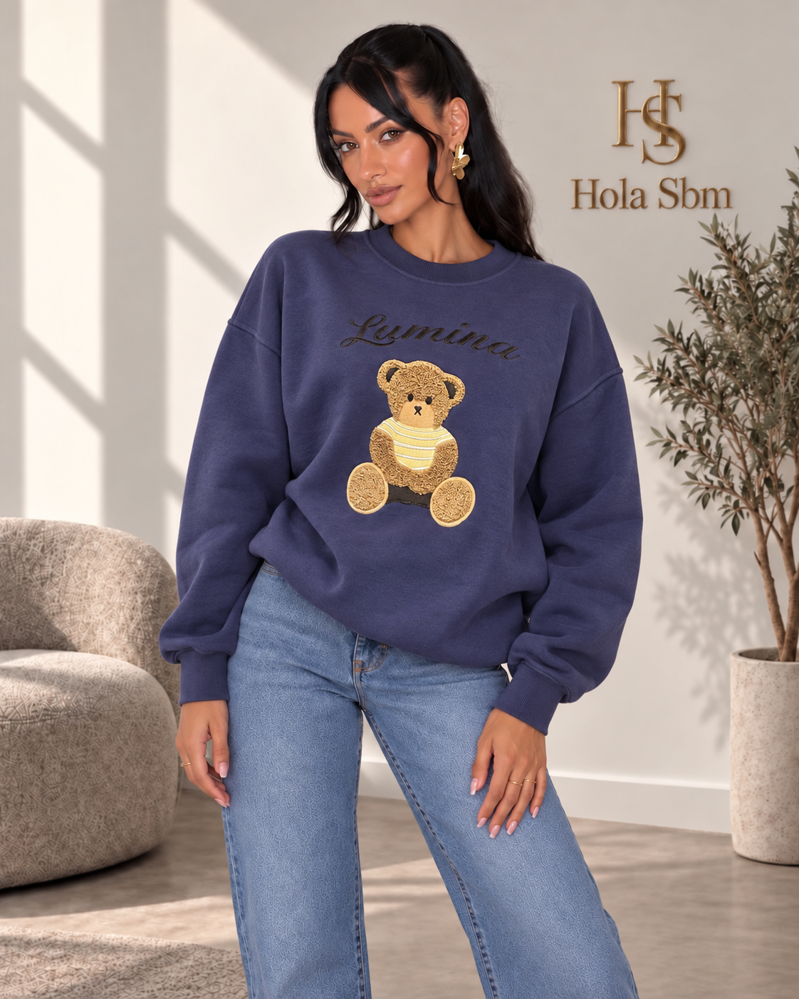 Felpa Teddy LUMINA